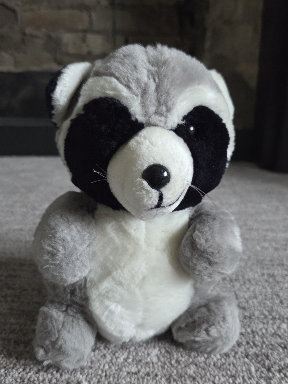 Vintage 1988 Dakin Plush Raccoon Toy